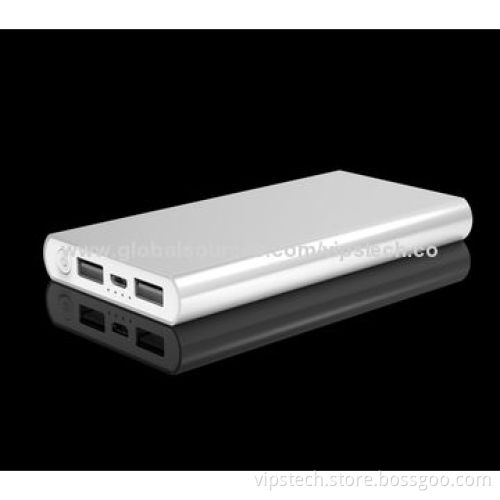 10,000mAh Portable Power Station for iPhone, FCC, CE, RoHS Marks, Transparent SeriesNew